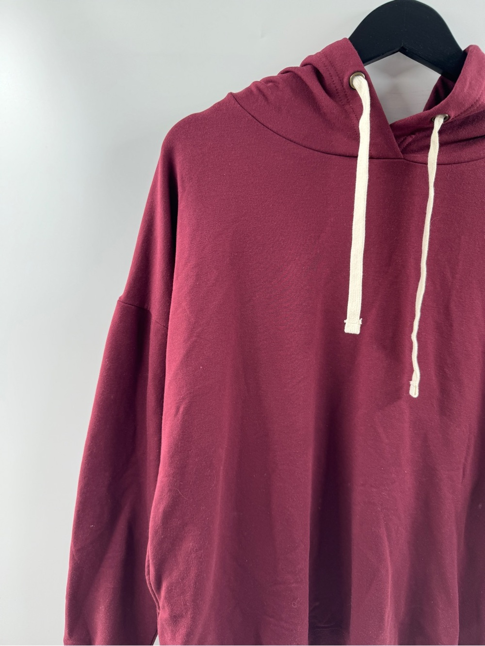Buffalo David Bitton Burgundy Hooded Pullover Sweater – Women’s Medium - Picture 2 of 8